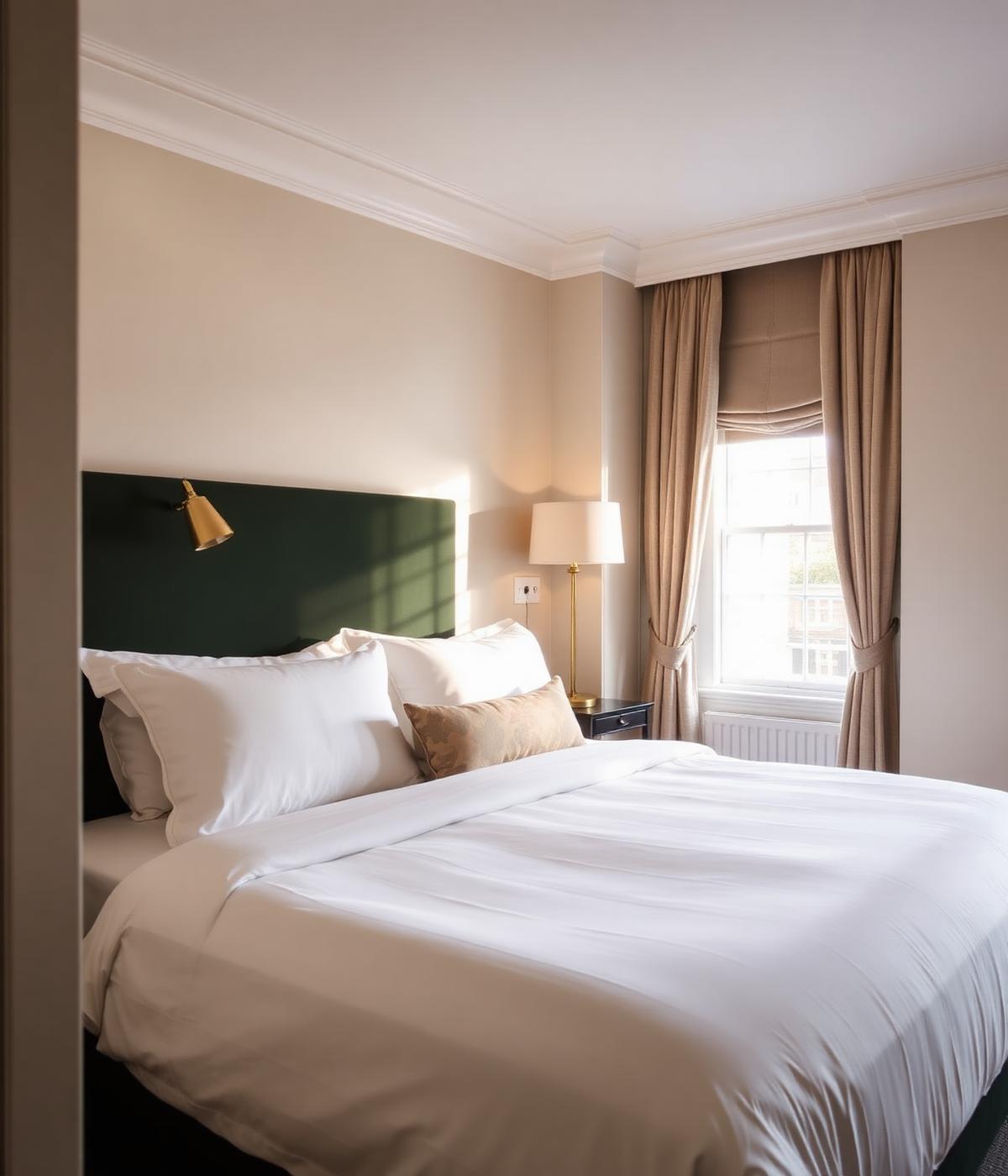 Hotel-standard bedroom